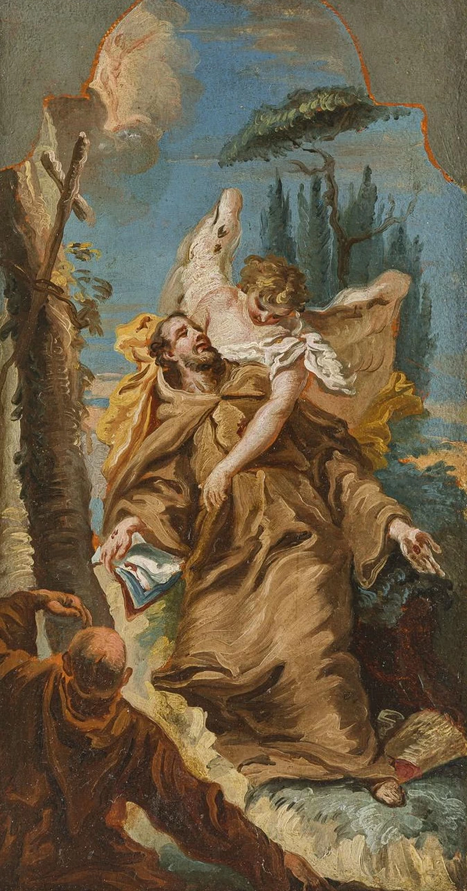 L'estasi di san Francesco - bozzetto